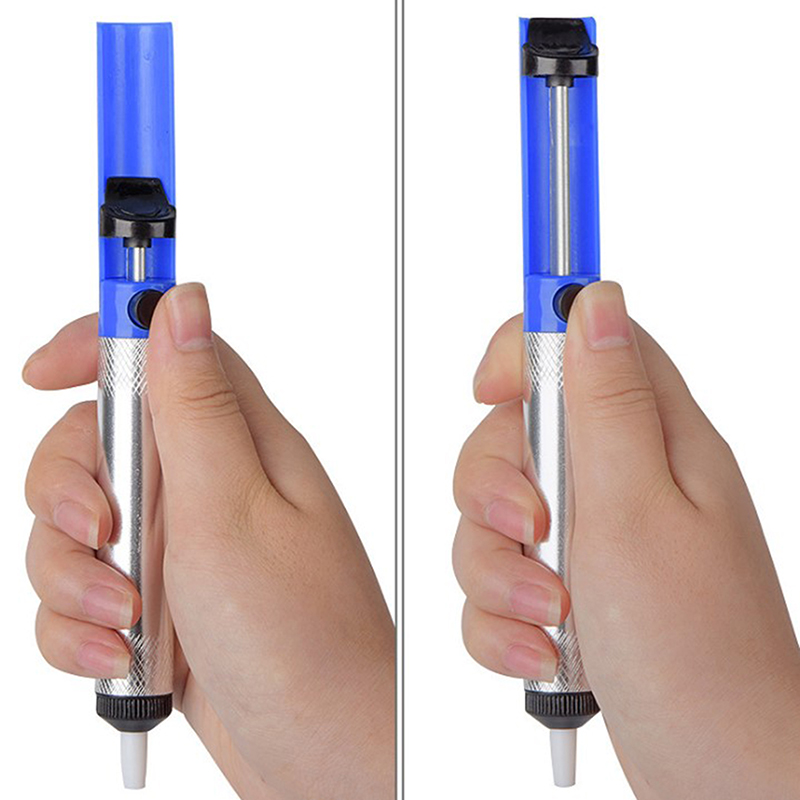 新しい【はんだ除去吸引ポンプはんだ吸い取りペン真空除去ツール - Desoldering Pump Solder のレビューと価格