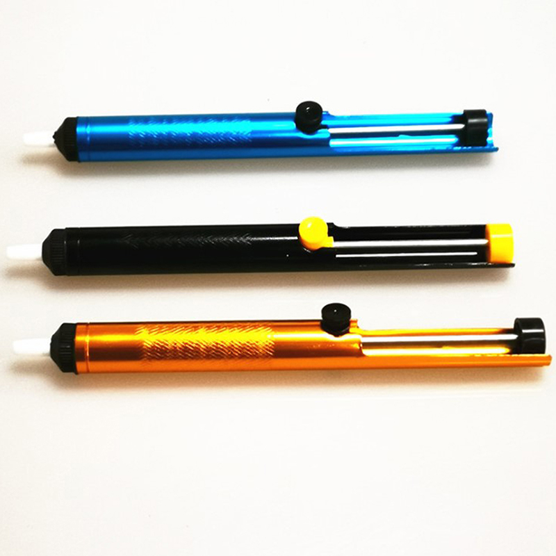 新しい【はんだ除去吸引ポンプはんだ吸い取りペン真空除去ツール - Desoldering Pump Solder のレビューと価格