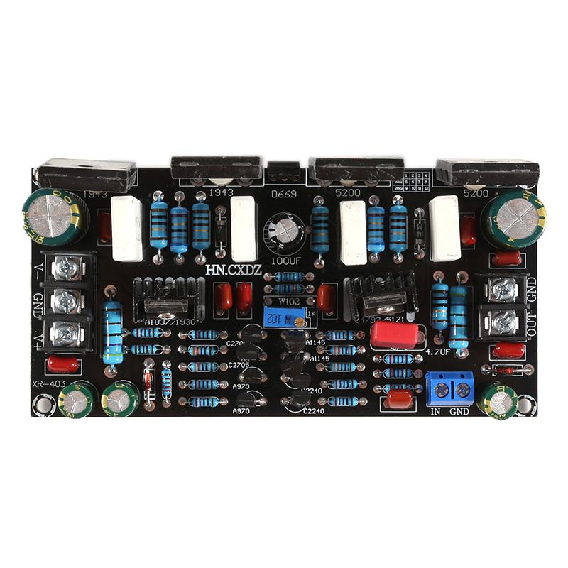 1PC 200W 1943 + 5200 ハイモノパワーチュ - Diy Electronics のレビューと価格
