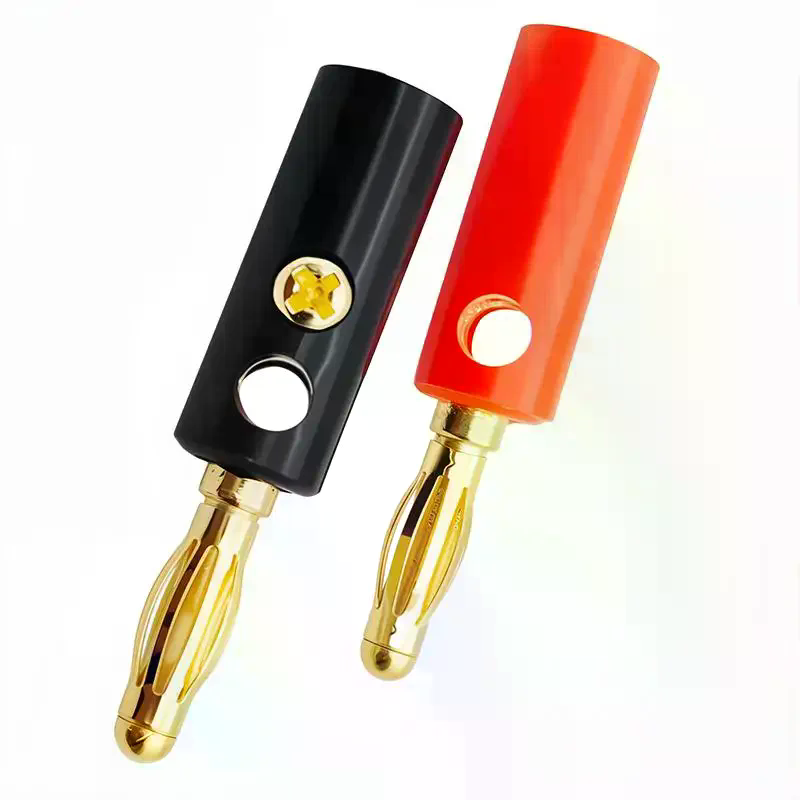 4MM バナナプラグソケット端子セット高導電性コネクタオーデ - Diy Audio Electronics Projects のレビューと価格